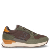 Stab sneaker in pelle scamosciata verde | Boscaini Scarpe