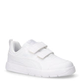Courtflex v3 sneaker in ecopelle bambino bianco argento | Boscaini Scarpe