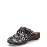 Ciabatta in tessuto argento grigio | Boscaini Scarpe