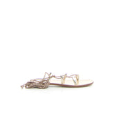 Sandalo con laccetti strass | Boscaini Scarpe