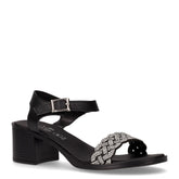 Sandalo con tacco nero - Sandali Con Tacco Donna | Boscaini Scarpe
