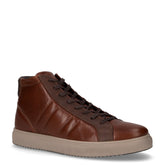 Sneaker mid in pelle con zip cuoio - IGI & CO | Boscaini Scarpe