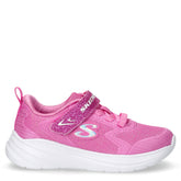 Wave 92 sneaker in tessuto con glitter bambina rosa | Boscaini Scarpe