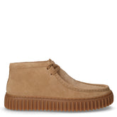 Torhill Lace polacchino in pelle beige | Boscaini Scarpe
