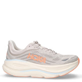 Bondi 9 scarpa da running in mesh grigio arancio | Boscaini Scarpe