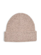Cappello a coste con risvolto in maglia rosa antico | Boscaini Scarpe