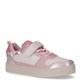 Sneaker bambina in ecopelle grigio rosa - Scarpe Bambina | Boscaini Scarpe