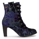 Tronchetto con zip in pelle indaco - Scarpe Donna | Boscaini Scarpe