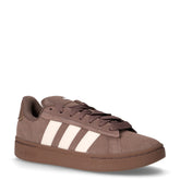 GRAND COURT ALPHA 00s sneakers in pelle e ecopelle marrone bianco | Boscaini Scarpe