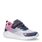 Sprintye sneaker in tessuto ed ecopelle bambina acqua rosa | Boscaini Scarpe