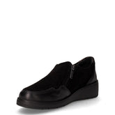 Neta scarpa chiusa in pelle con zip nero | Boscaini Scarpe