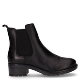 Tronchetto beatles in pelle nero - Tronchetti Donna | Boscaini Scarpe