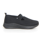Sneaker slip on nero | Boscaini Scarpe
