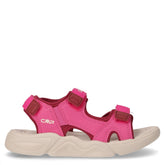 Strolly sandalo in ecopelle e tessuto tecnico bambina magenta | Boscaini Scarpe