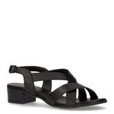 Sandalo con tacco nero - Sandali Con Tacco Donna | Boscaini Scarpe