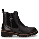 Stivaletto in pelle con zip nero - VALLEVERDE | Boscaini Scarpe