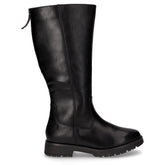 Stivale con doppia zip in ecopelle nero - Stivali Donna | Boscaini Scarpe