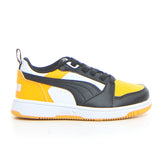 Rebound v6 sneaker bambino white black tangerine - Sneakers Bambino | Boscaini Scarpe