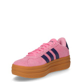 Vl court bold sneaker in ecopelle scamosciata rosa blu | Boscaini Scarpe