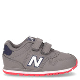 500 sneaker bambino in ecopelle grigio - Scarpe Bambino | Boscaini Scarpe