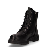 Anfibio con zip in ecopelle nero | Boscaini Scarpe