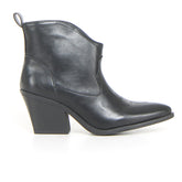 Stivaletto camperos con tacco black - QUEEN HELENA | Boscaini Scarpe