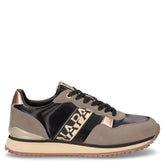 Astra sneaker in ecopelle nero grigio - NAPAPIJRI DONNA | Boscaini Scarpe