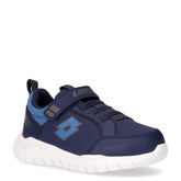 Spacelite AMF VI sneaker bambino in ecopelle e tessuto blu - Sneakers Bambino | Boscaini Scarpe