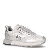 Jaki 2.0 sneaker in pelle e tessuto argento - SUN68 UOMO | Boscaini Scarpe