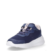 578 sneaker in tessuto ed ecopelle bambina navy rosa | Boscaini Scarpe