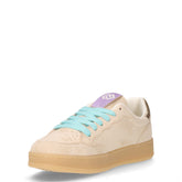 Sneaker in ecopelle beige | Boscaini Scarpe