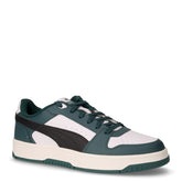 Rebound slam lo sneaker in ecopelle verde scuro | Boscaini Scarpe