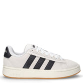GRAND COURT ALPHA 00s-C sneakers in pelle e tessuto bianco nero | Boscaini Scarpe