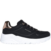 Uno Lite Metallic Mode sneaker ragazza black - SKECHERS | Boscaini Scarpe