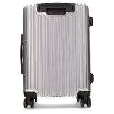 Trolley rigido 57,5 cm grigio argento | Boscaini Scarpe
