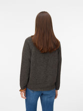 Cardigan in maglia con bottoni marrone | Boscaini Scarpe