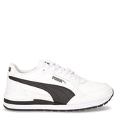 St Runner v4 sneaker in ecopelle ragazzo bianco nero - Sneakers Bambino | Boscaini Scarpe