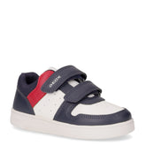 Eclyper sneaker bambino in ecopelle e tessuto navy bianco - Sneakers Bambino | Boscaini Scarpe