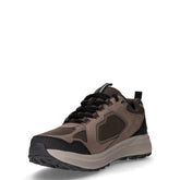 Ridgestar sneaker in ecopelle e tessuto taupe | Boscaini Scarpe