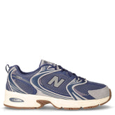 530 sneaker in ecopelle e tessuto navy - NEW BALANCE UOMO | Boscaini Scarpe