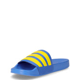 Adilette Shower ciabatta in gomma blu giallo | Boscaini Scarpe