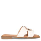 Ciabatta in ecopelle bianco | Boscaini Scarpe