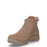 Easy Going stivaletto sportivo in pelle taupe | Boscaini Scarpe