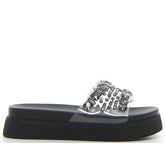 Ciabatta con platform black - Mid Season Ciabatte Donna | Boscaini Scarpe
