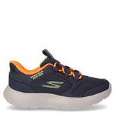 Dyna-Lite  Turbo Brisk-Buddies sneaker in tessuto bambino navy arancio | Boscaini Scarpe
