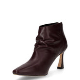 Tronchetto a punta in ecopelle bordò | Boscaini Scarpe