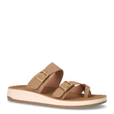 Ciabatta infradito in ecopelle khaki | Boscaini Scarpe
