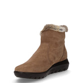 Stivaletto in pelle con zip fango | Boscaini Scarpe