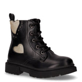 Anfibio bambina in ecopelle nero oro - Anfibi Bambina | Boscaini Scarpe