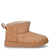 Stivaletto caldo in tessuto bambina cammello | Boscaini Scarpe